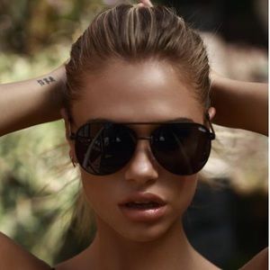 Quay Vivienne Aviator Sunglasses